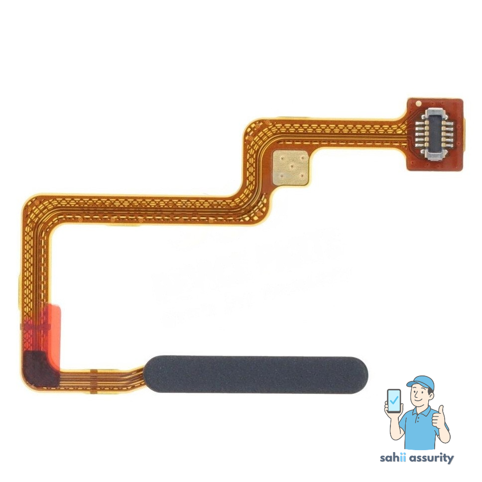 Fingerprint Sensor with Flex Cable for Xiaomi Poco F4 5G Black thumbnail